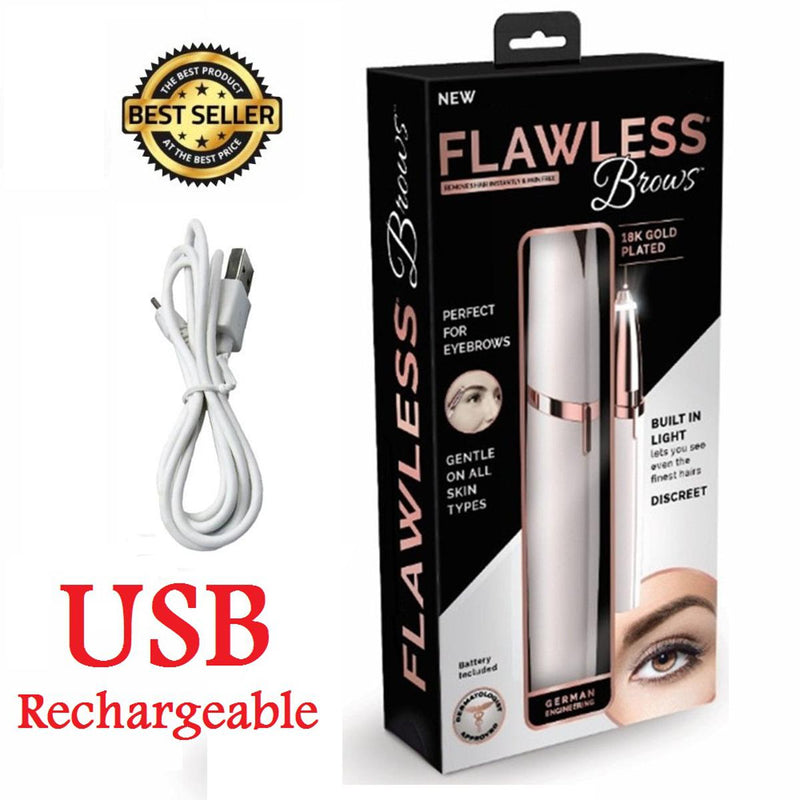 Rechargeable Finishing Touch Flawless Brows Eyebrow Shapper