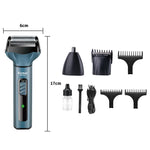Kemei - Shaving Machine Km-6330 3 In 1 Rechargeable Hair Clipper Shaver beard Styling Trimmer Hair Removal machine for men