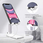 Adjustable Folding Mobile Phone And Tablet Stand