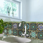 Premium Quality 12pcs Self Adhesive Tile Stickers Impressive Design for Home Decor